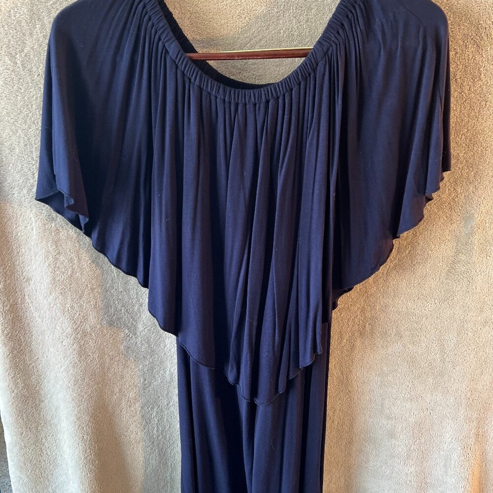 Culture Phit -Joanna - Nalah Dress - Size L - Color - Navy Blue